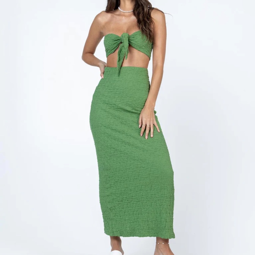MATILDA MAXI SET GREEN Princess Polly